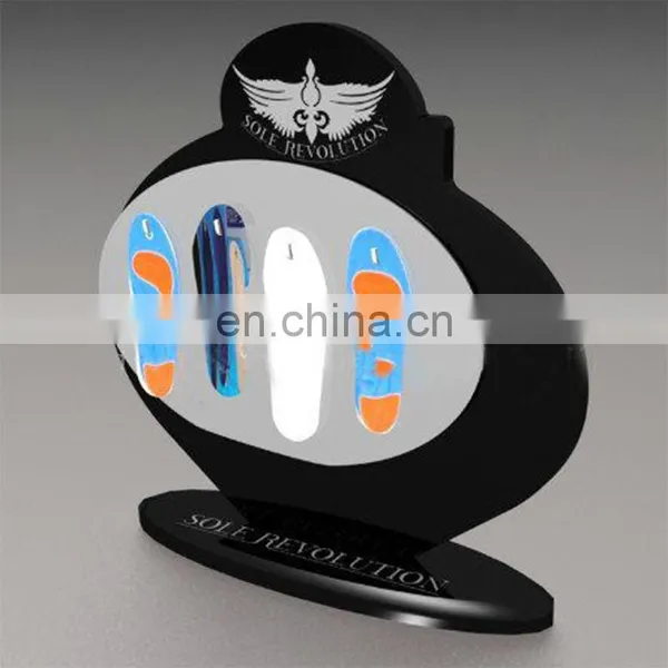 Custom High End Acrylic Shoe Insole Display photo-2