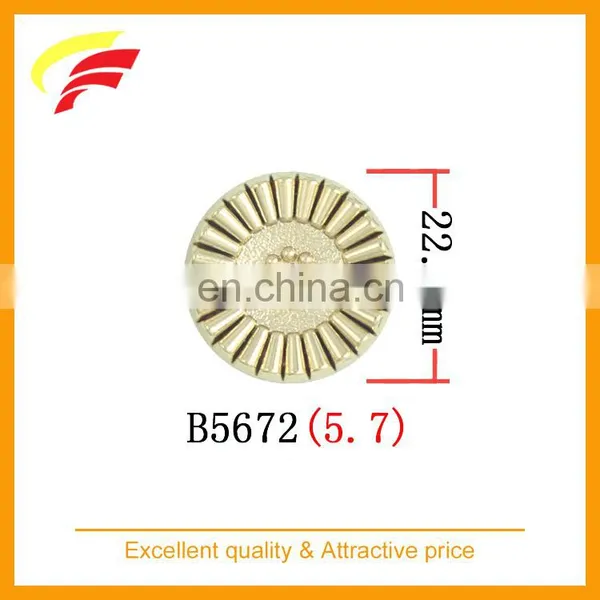 Flower Style Fancy Zamak Metal Sewing Button for Coat photo-2