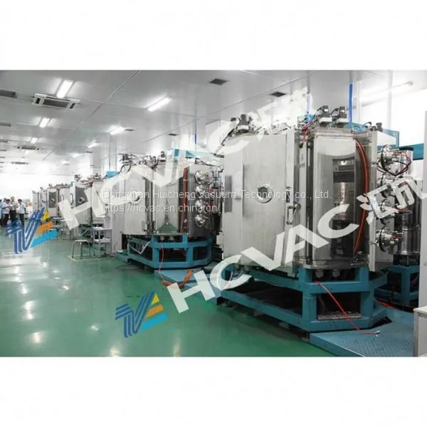 Titanium Nitride Coating Machine Nickel Chrome Plating Equipment Magnetron Plasma Sputtering Coater (HCVAC) photo-5