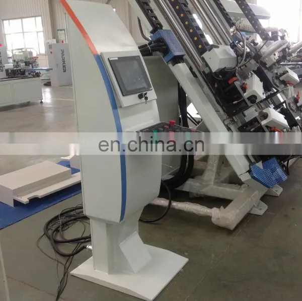 Aluminum Window Door Profiles Cnc 4 Corner Joint Machine/window Door Making Machine From Parker photo-4