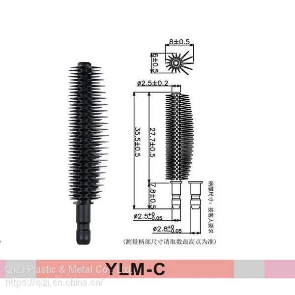 4d Fiber Lash Disposable Silicone Plastic Black Eyebrow Mascara Facial Private Label Tube Brush Wands Bottle Packaging de Soldar Buceo Waterproof With Cap for Eyelash Extensions photo-3