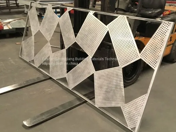 Reliefs Aluminium Veneer For Reception Room / Hotel 3.0mm &3.5mm Thickness photo-4