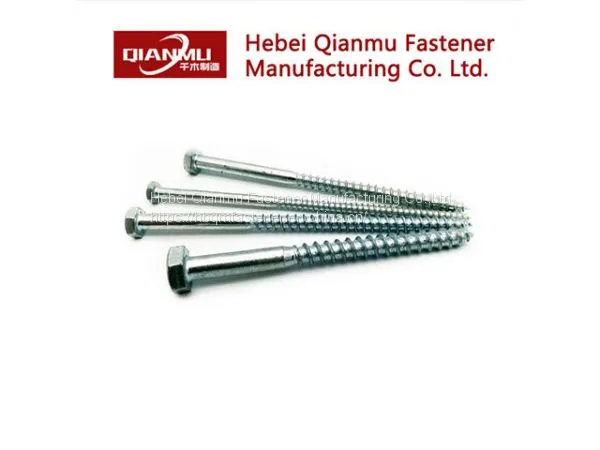 HEX HEAD LAG Wood Screw of Standard DIN571 Galvanized Wood Screw photo-2