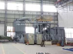 STEEL PROFILE SHOT BLASTING MACHINE