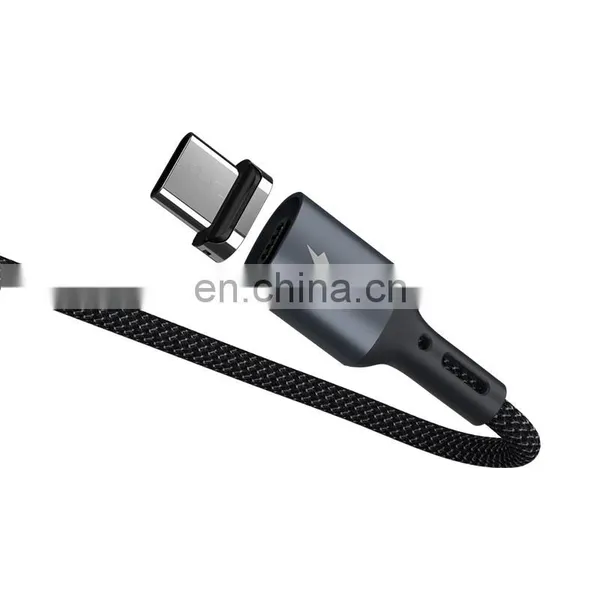 Remax RC-156 Embedded Strong Magnetic 3A 3 in 1 Magnetic Charging Data Cable Nylon Braided Usb Cable photo-6