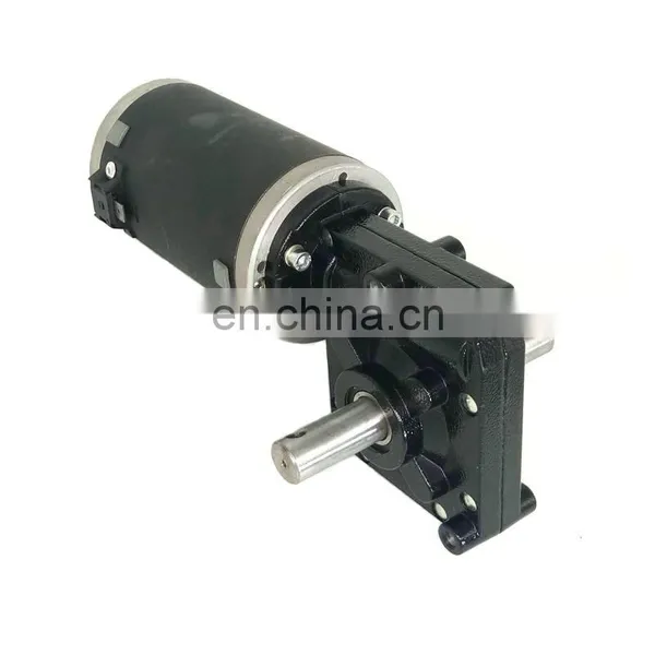 Worm Dual Shaft Electric 60Rpm Gear Motor 200Rpm 12V 350W Dc Motor photo-4
