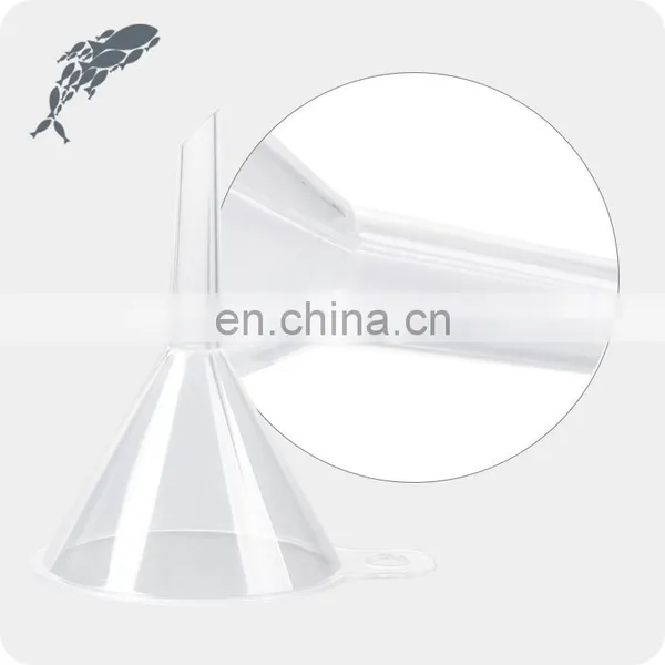AKMLAB Laboratory Patented Food Grade Clear Plastic Funnel photo-3