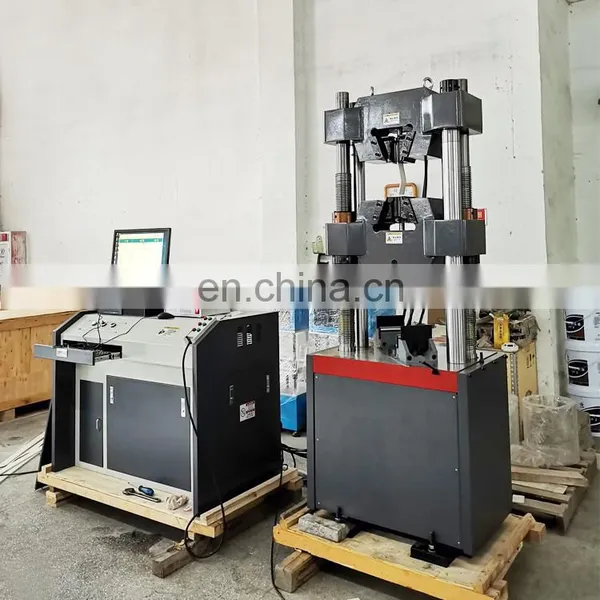 Customized Laptop 100ton 200ton 600kn Electronic Universal Tensile Testing Machine Tension Clamps photo-5