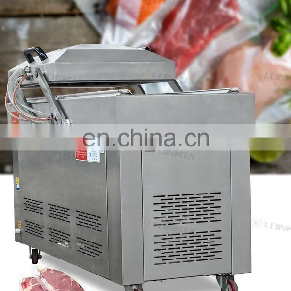 Automatic Double Chamber Cheese Food Vaccum Skin Sealer Packing Machine photo-3