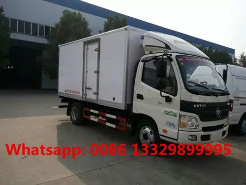 Factory Sale Good Price FOTON AUMARK RHD Cummins Engine 3T-5T Refrigerated Truck for Sale photo-4