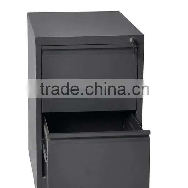 (DL-V2) Office Furniture 2 Drawer Metal Filing Cabinet With 3-way Slider photo-3