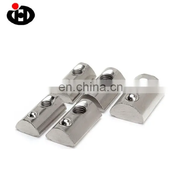 High Quality JINGHONG Channel Spring Slot Aluminum Weld Nut photo-3