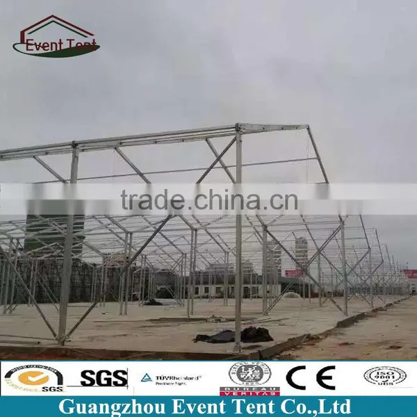 Waterproof Anti-uv Unusal Curve Tent Aluminum Warehouse Tent for Industrial photo-5