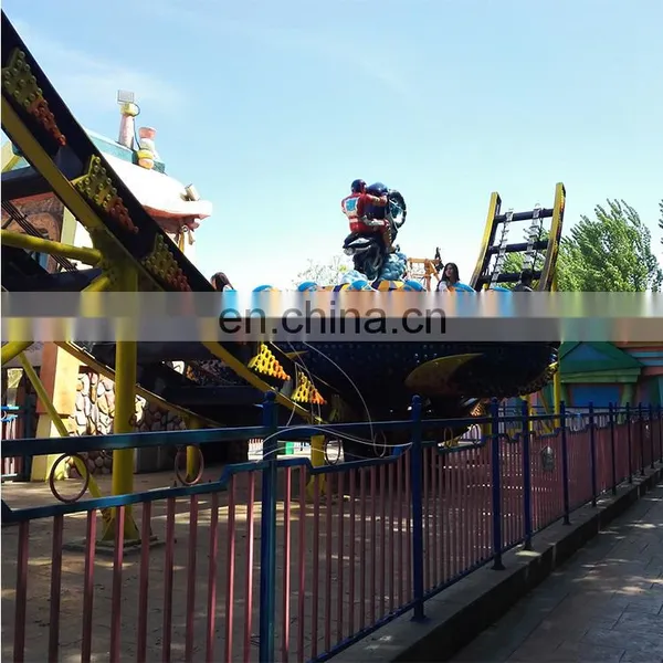 Rotating Wheel Game Flying Disk'o Ride Theme Park Crazy Amusement Outdoor Flying UFO Rides For Sale photo-4