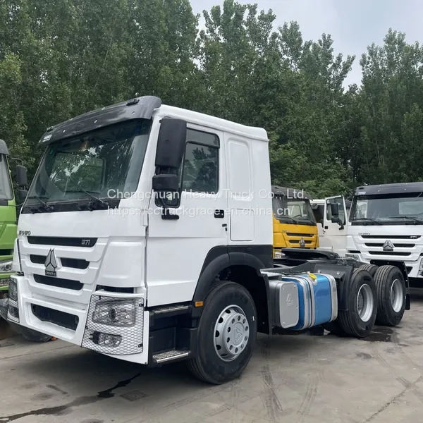 Heavy Duty 10 Wheeler Used Howo Tractor Truck 6x4 Used Truck Tractor Trailer Head Sinotruck Euro 2 3 4 photo-2
