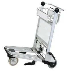 TSST-08 Airport Trolley 3 Wheels Airport Luggage Trolley 3 Wheels Portable Mobile Airport Trolley With Brake photo-4