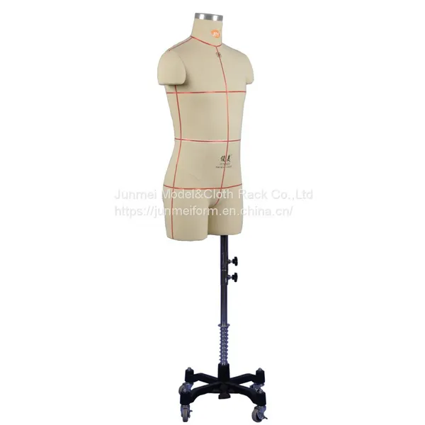Junmei Male Dress Form With Leg Mannequin CN Size for Sewing Designer photo-2