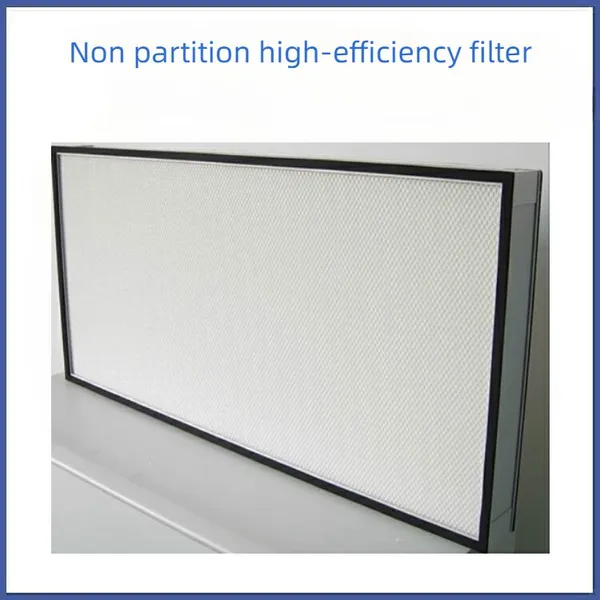 Aluminum Frame High-efficiency Filter Without Partition photo-4