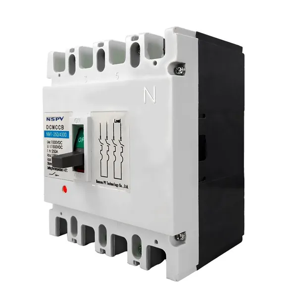 PV Solar System Electrical Molded Case Circuit Breaker DC MCCB in 1-4P photo-5