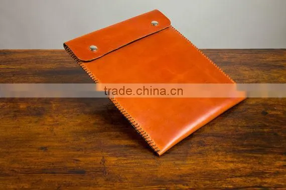 For Ipad Case Bag With Italian Craft-For Ipad Radiation Protection Leather Case 100% Handmade