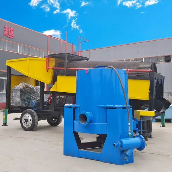 Complete Capacity Alluvial Gold Recovery Machine Processing Plant Placer Gold Mining Equipment