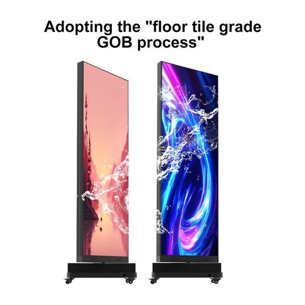 Likang Full Color LED Double-sided Poster Screen Mirror Display Screen Indoor and Outdoor High Definition Seamless Shopping Mall Shop photo-2