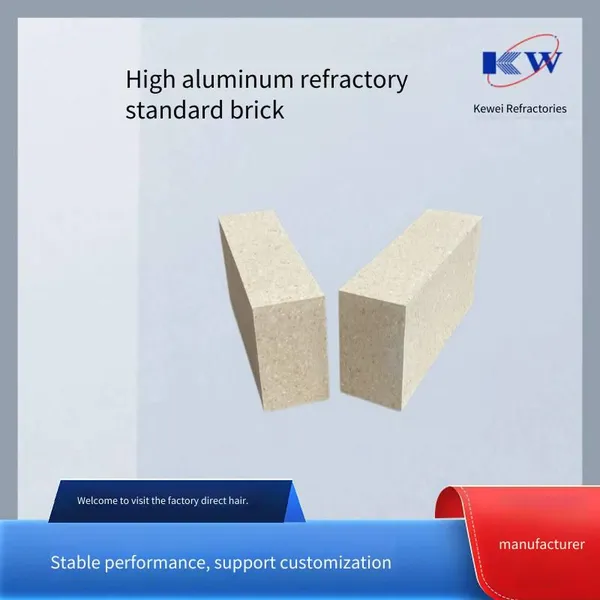High Alumina Bricks 75, 80, First Grade, Second Grade, Standard Bricks, Slag Corrosion Resistance, High Compressive Strength, Good Thermal Stability, Refractory Brick Manufacturer