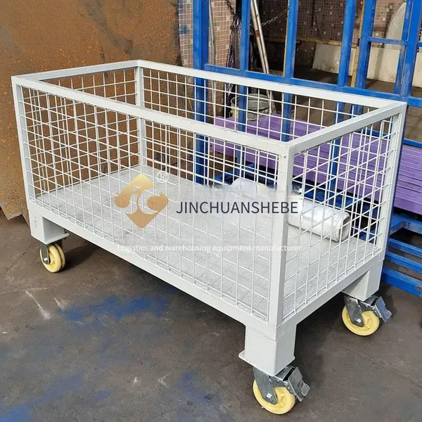 Jinchuan Non-standard Heavy-duty Foldable Storage Cage, High-strength Load-bearing, Full-perimeter Visibility, Safe Stacking, Durable and Sturdy