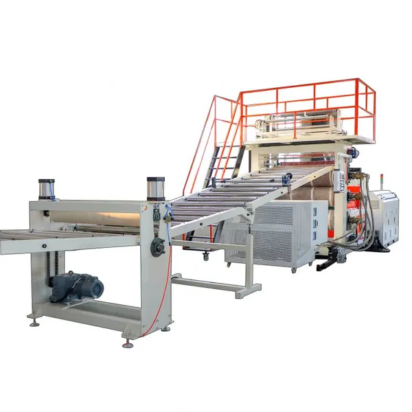 PVC Imitation Marble Decorative Board Production Line photo-4
