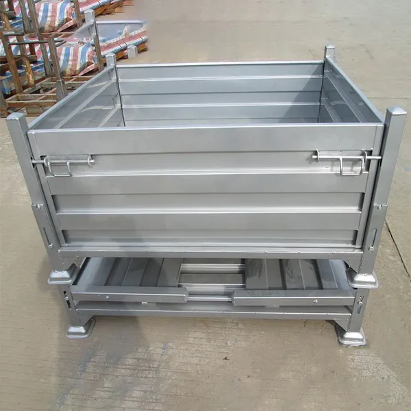 Corrosion-Resistant Steel Crate for Manufacturing Line Material Handling photo-2