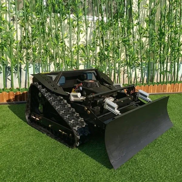 VIGORUN VTLM600 Industrial Grade Petrol Engine Steel Chassis Self Propelled High Torque Remote Control Brush Cutter