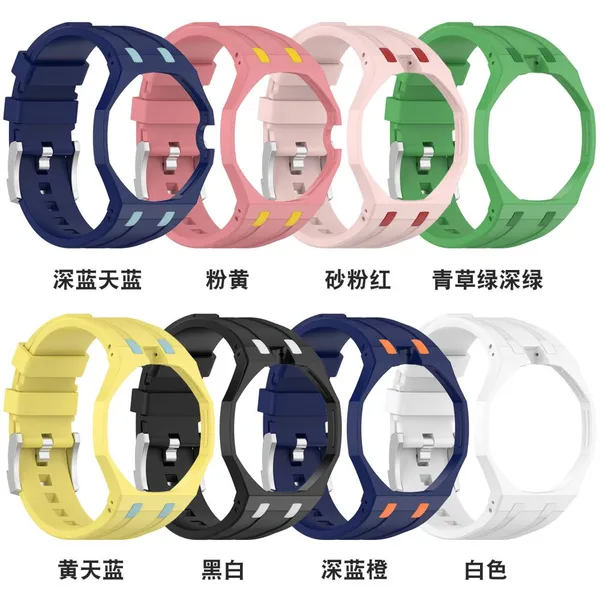 Waterproof Silicone Watch Band Comfortable Replacement Wrist Strap