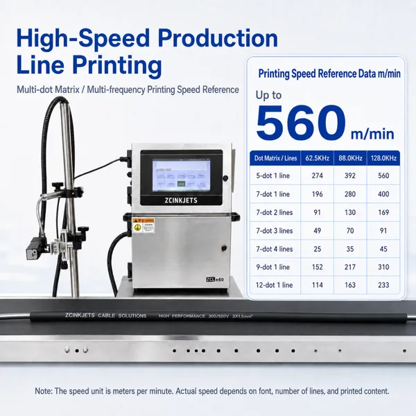 Industrial Small Character CIJ Printer for Cylindrical Batteries Cells and Battery Casings photo-2