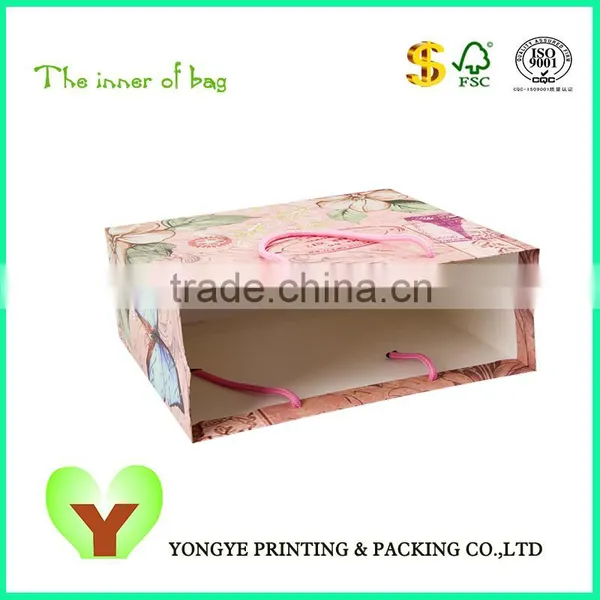 Best Design Washable Kraft Paper Bag For Shopping Promotion photo-5