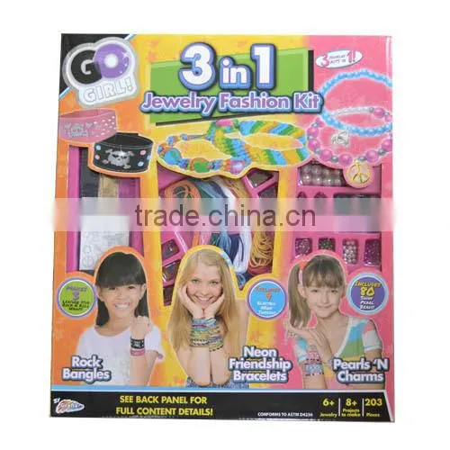 Girls DIY Craft Kit Wooden Loom Weaving Set for Kids photo-6