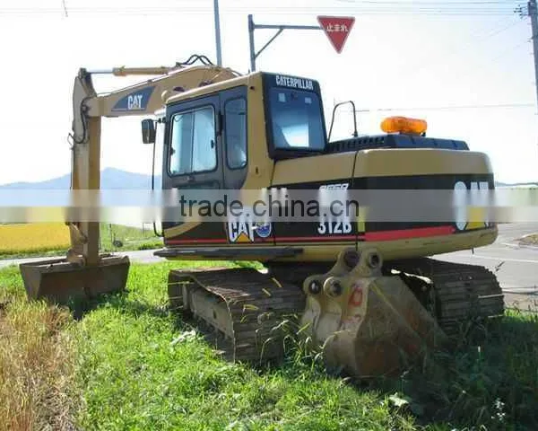 New Arrival Used Excavator 312B Oringinal Japan for Cheap Sale in Shanghai photo-2