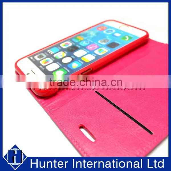 Best UK Plain Flip Wallet Case For Iphone 6S photo-4