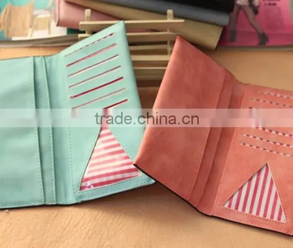 Beautiful Soft Nubuck Leather Women Wallet photo-4
