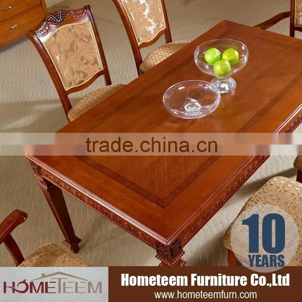 Antique Solid Wood Dining Table Designs photo-5