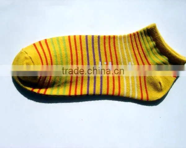Ankle Sock With Stripe