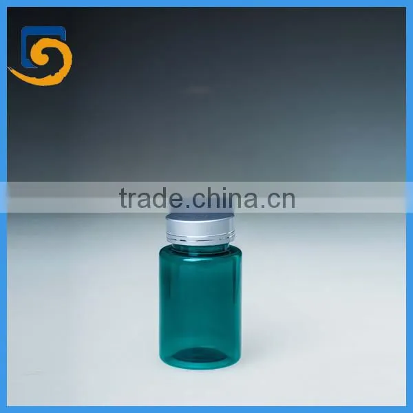 150cc PET Pill Bottles, Green Plastic Bottles for Tablets photo-4