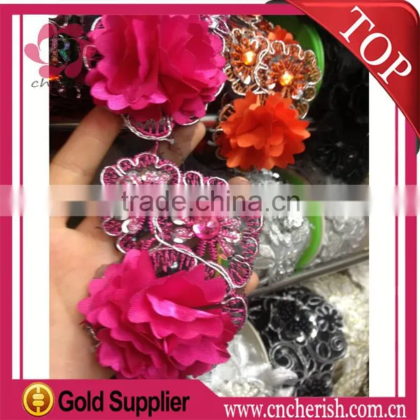 Fashion Shabby Chiffon Flowers Wholesale