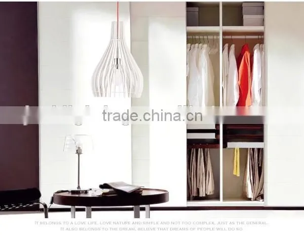 New Design Wood Pendant Lamp for Shop or Cafe JK-8005B-12 LED Pendant Light photo-5