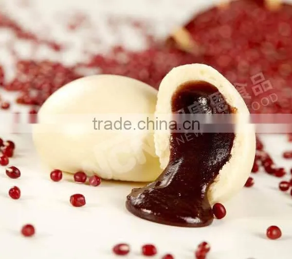 Steamed red bean paste bun
