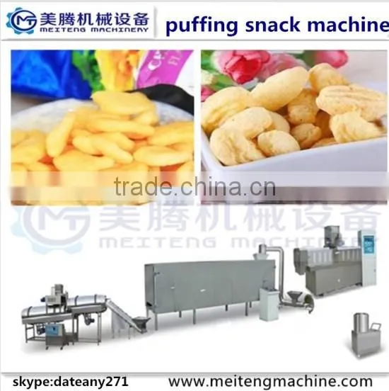 Automatic Puffed Corn Snacks Processing Machine photo-2
