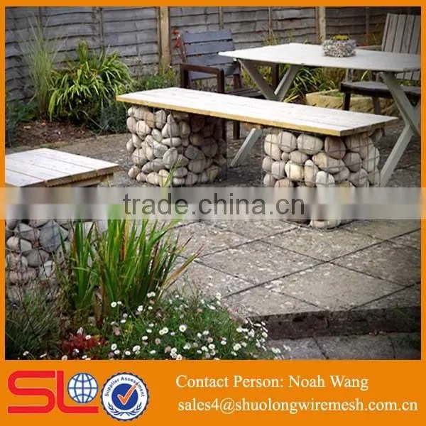 Hebei Factory High Quality Square Wire Mesh Storage Box / Gabion Mats photo-2