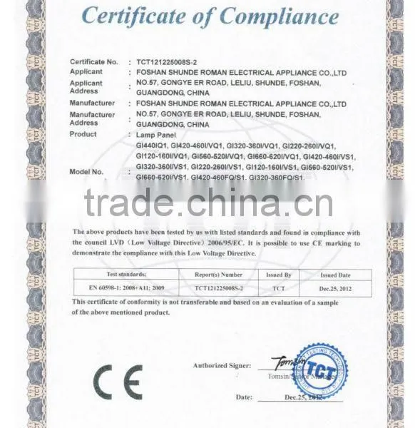 LED Lamp Panel 600*600 GI420IQ1-LED photo-5