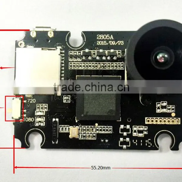 2016 Latest H.264 camera module