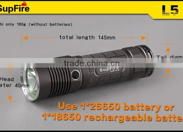 SupFire Aluminum Alloy Powerful Gem Torch photo-4