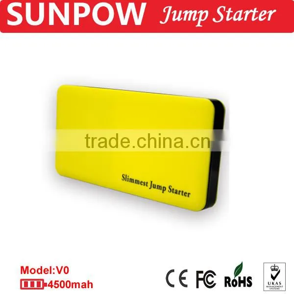 2015 Canton Fair Lithium Jump Starter Portable Emergency Jump Starter
